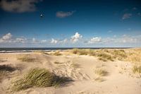 Duinlandschap aan de kust, eiland Spiekeroog