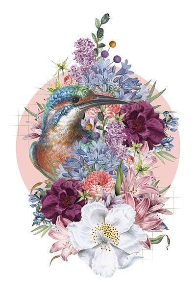 The Uncommon Hidden Kingfisher par Marja van den Hurk