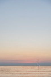 Zonsopgang Valencia in Spanje van Lydia