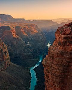 Sonnenuntergang Toroweap, Grand Canyon von Henk Meijer Photography