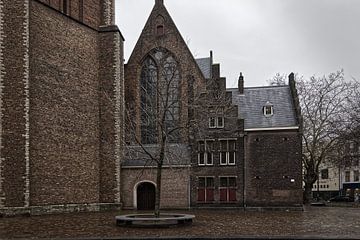 De kosterswoning van de Sint Jacobskerk Den Haag