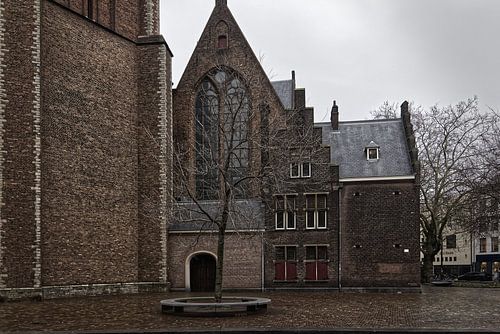 De kosterswoning van de Sint Jacobskerk Den Haag