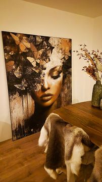 Kundenfoto: Verträumte Schmetterlinge von Your unique art