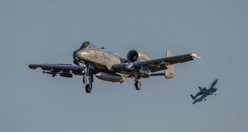 Landung der Fairchild Republic A-10 Thunderbolt II. von Jaap van den Berg