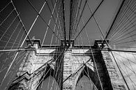 Brooklyn Bridge, New York City von Eddy Westdijk Miniaturansicht