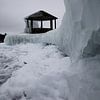 Der eingefrorene Pavillon, Gefrorene Naturgewalt in Åmål von Fotos by Jan Wehnert