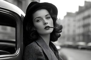 Stilvolle Rebellion im Vintage-Look