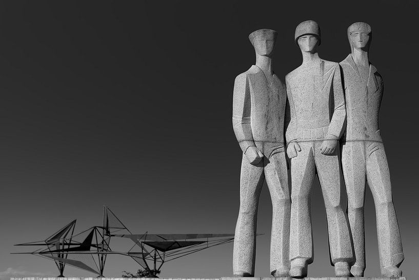 Moderne oorlogsvoering in zwart wit van Maarten Zeehandelaar