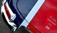 Jaguar E Type & Union Jack
