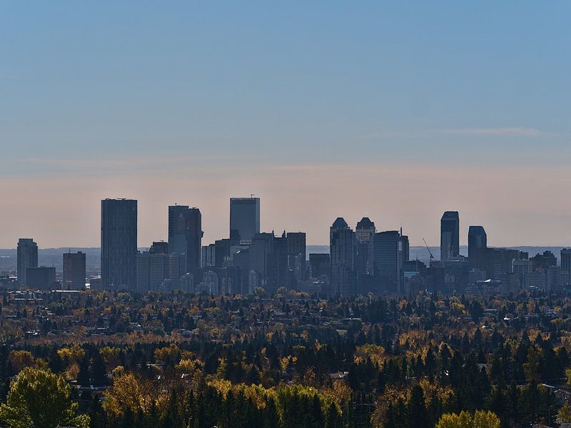 Calgary in de herfst van Timon Schneider