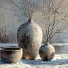 Nature morte d'hiver | Reflets froids et chuchotants sur Caprices d'Art