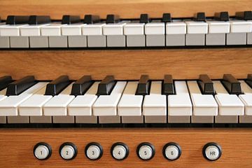 Organ keyboard by whmpictures .com