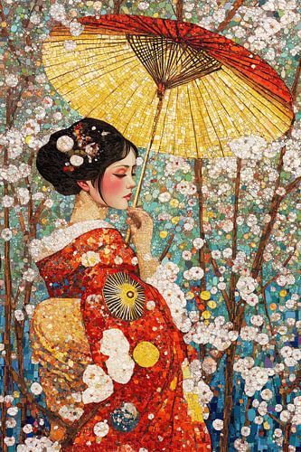 Japanese woman by Bert Nijholt