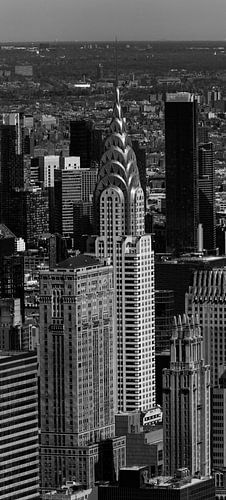 Chrysler Building in zwart-wit