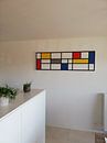 Kundenfoto: Piet Mondrian Hommage XL von Harry Hadders