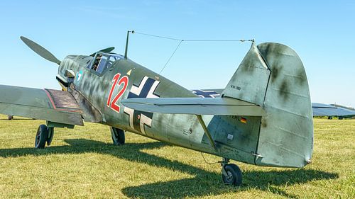 Luftwaffe Messerschmitt Bf 109 E-4 jachtvliegtuig.