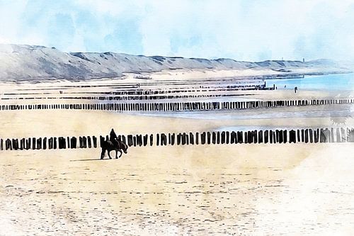 Strand en duinen van Zoutelande, Zeeland
