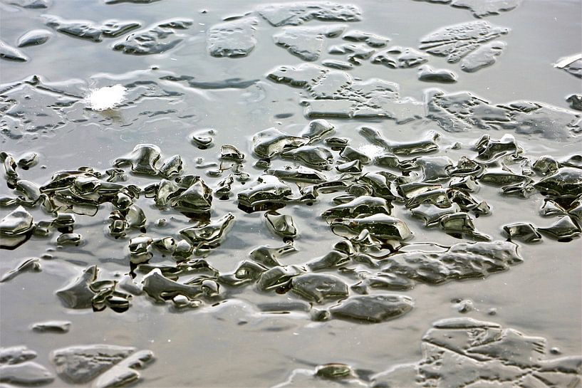 Crushing ice by Christel Smits