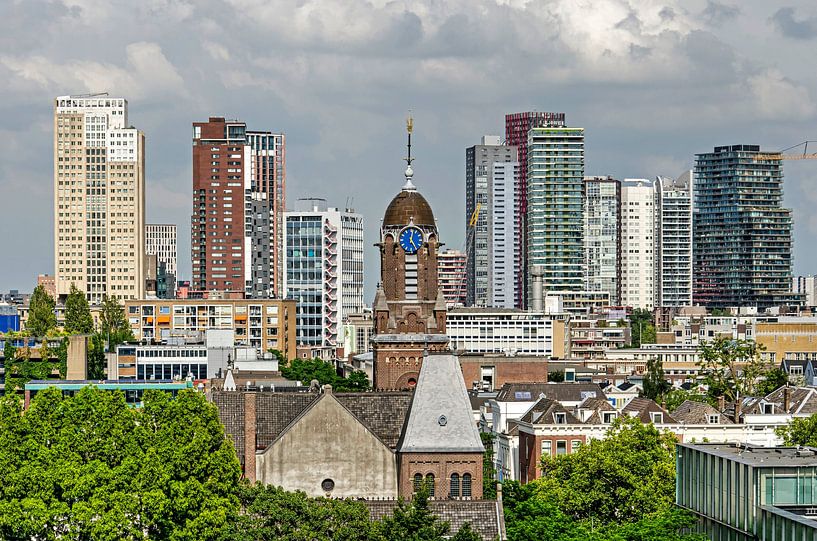 Rotterdam towers by Frans Blok - photos, art and other wall decoration
