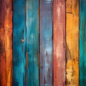 Planches en bois colorées V5 sur drdigitaldesign