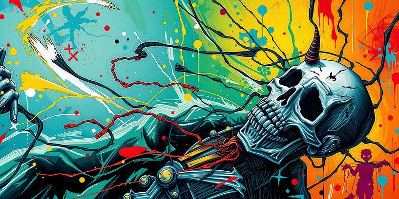 Skull of Wires par Conpo Design
