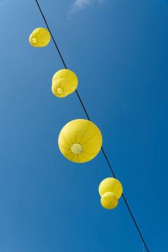 Lanterns in the old town of Bregenz by Heiko Kueverling