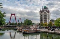 White house in Rotterdam