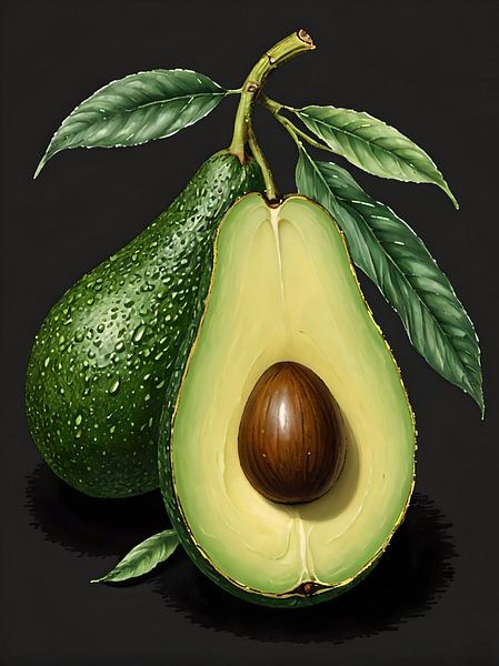 Fresh Avocado&#039;s: Nature at its Best by Retrotimes