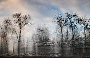 an icy landscape in Bulgaria