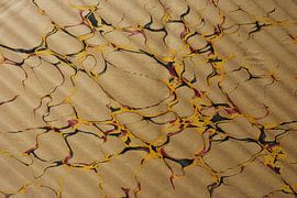 Digitale Kunst Muster farbig Marmoriert Lightning von Michael Godlewski