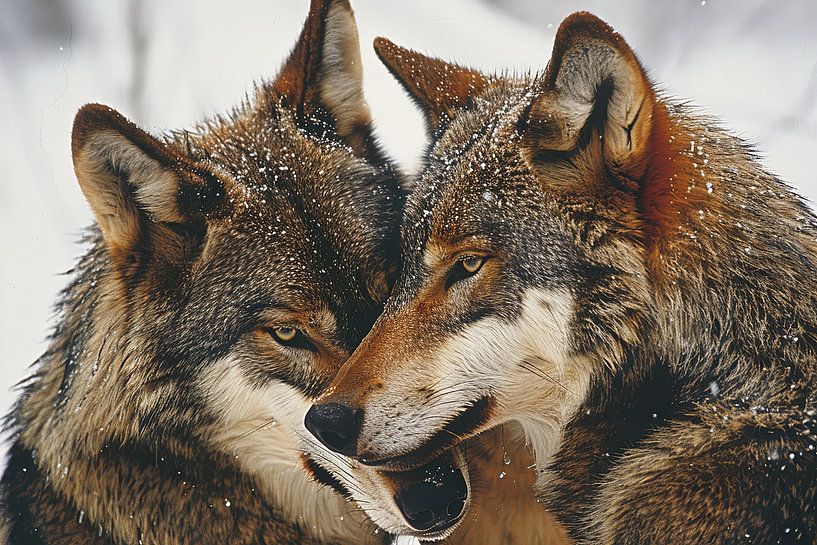 wolves in the Netherlands by Egon Zitter
