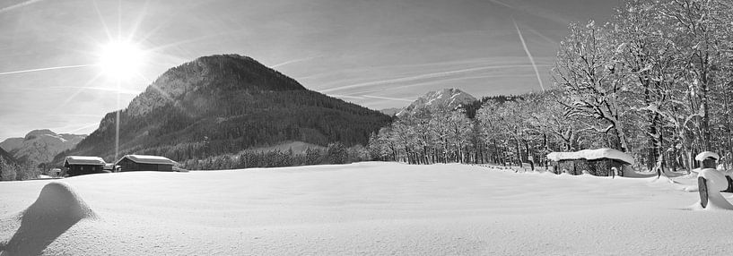 Winter in Flachauwinkl von Christa Kramer