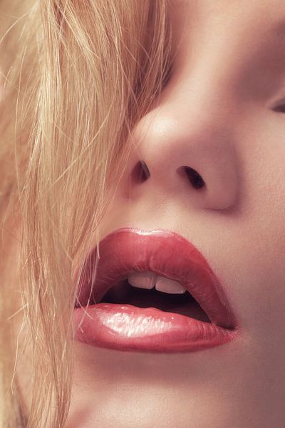 sensual lips by Silvio Schoisswohl