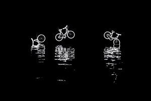 Amsterdam Light Festival 2016 - Canal Bikes