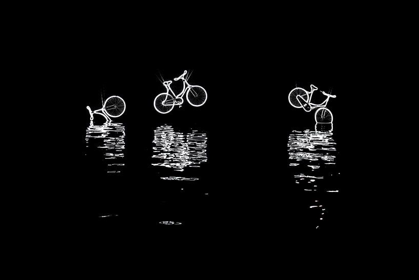 Amsterdam Light Festival 2016 - Canal Bikes van Alex Hiemstra