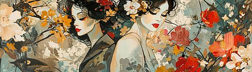 Moderne Porträts | Blütenansichten