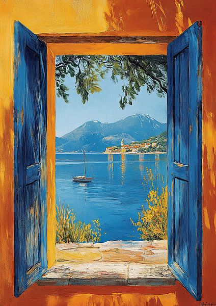 Matisse inspires Open Window See by Niklas Maximilian