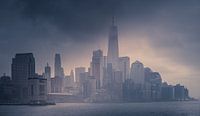 Downtown im Nebel von Dennis Donders Miniaturansicht