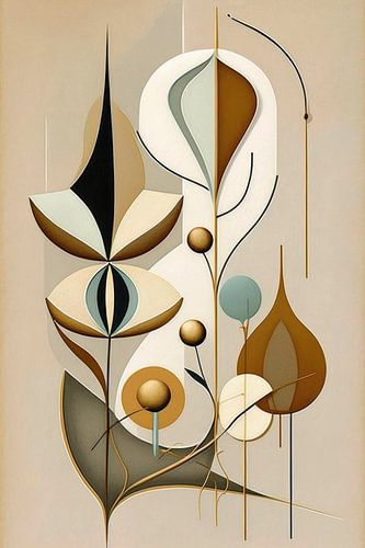 Abstract Digitaal Schilderij