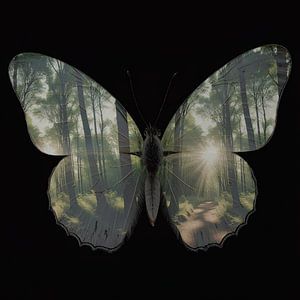 Soleil papillon