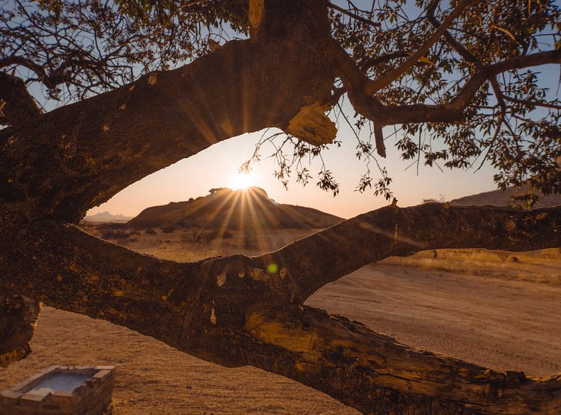 Spitzkoppe in Namibië, Afrika van Patrick Groß