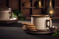 Koffie met stroopwafels