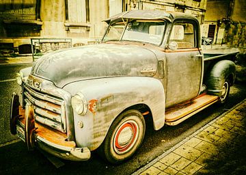 Abholwagen, Chevrolet Advance, Design (3100), 1948 von Fotografie Arthur van Leeuwen