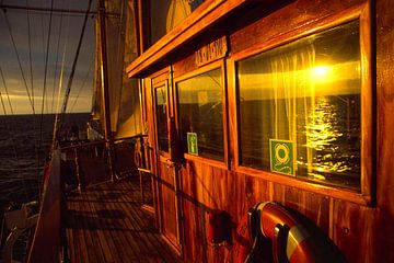 Abendstimmung auf dem pazifischen Ozean von Matthias Stolt