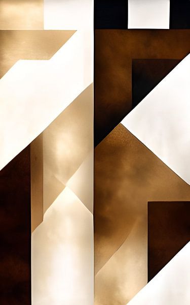 Bronze abstrait 3 par Niek Traas