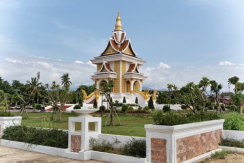 Traditionele architectuur in een stedelijke omgeving