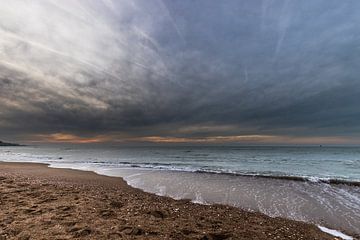 sunset at Ostend von Koen Ceusters