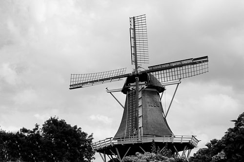 Molen Munnekezijl , te Groningen 