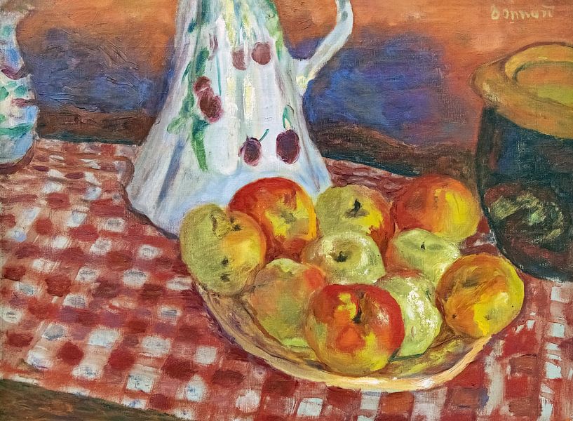 Rote und gelbe Äpfel - Pierre Bonnard 1920 von De Mooiste Kunst