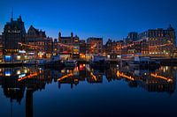 Vue du Damrak à Amsterdam, 2020 - 3